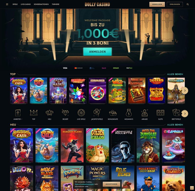 Recensione di Dolly Casino: Prelievi Veloci e Bonus di Benvenuto Esclusivo